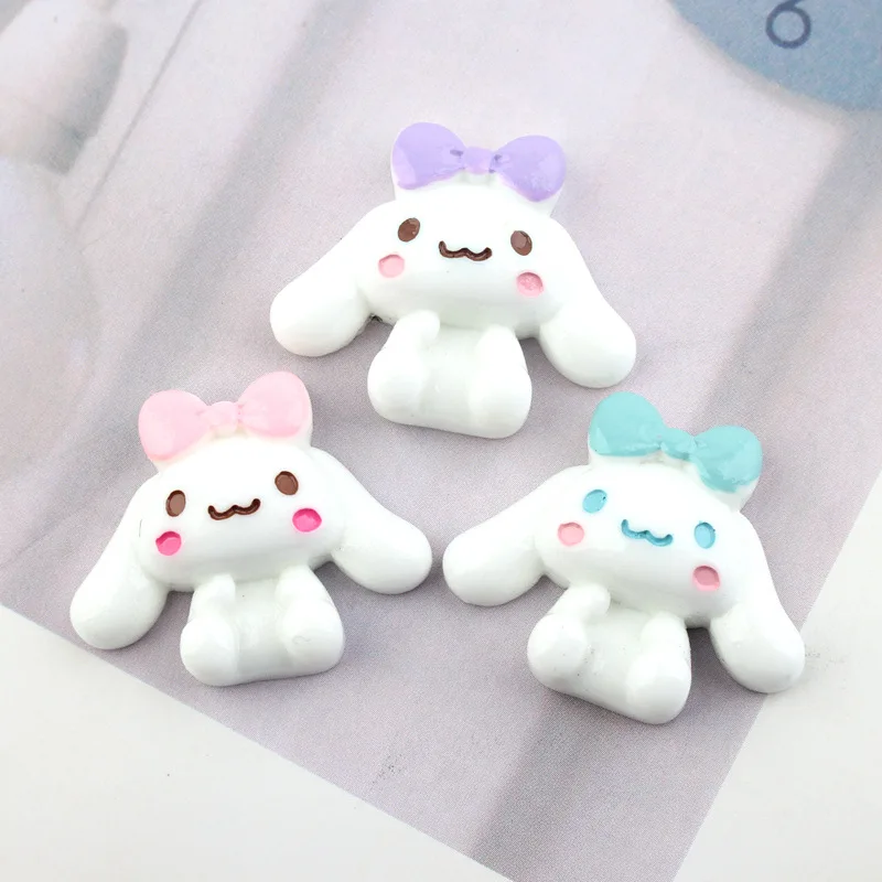 

Kawaii Cinnamorol Diy ювелирные изделия аксессуары из смолы брелок Подвеска Diy крем клей канцелярская коробка Мобильный телефон Аксессуары для чехла