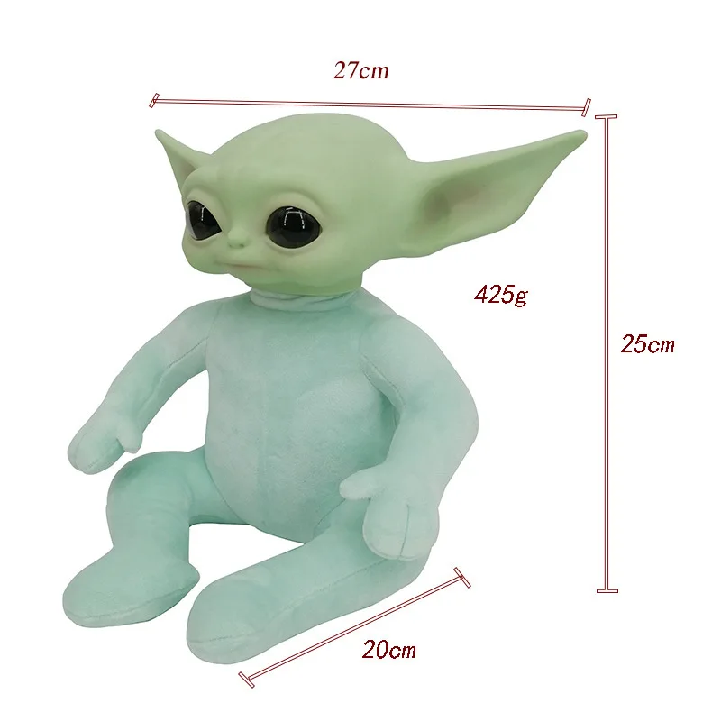 Фигурка йода из ПВХ 25 см плюшевая фигурка Grogu игрушки малыш Звездные войны