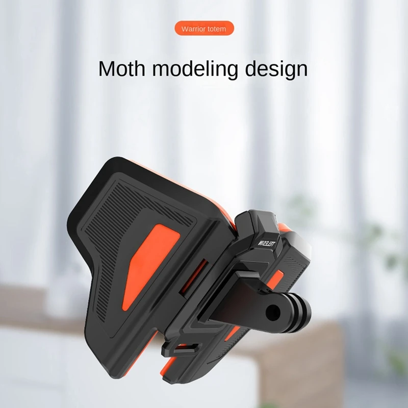 

Черный кронштейн на шлем для мотоцикла Gopro Hero 11 10 9 8 DJI Insta360 One X3 X2 Крепление на шлем для телефона