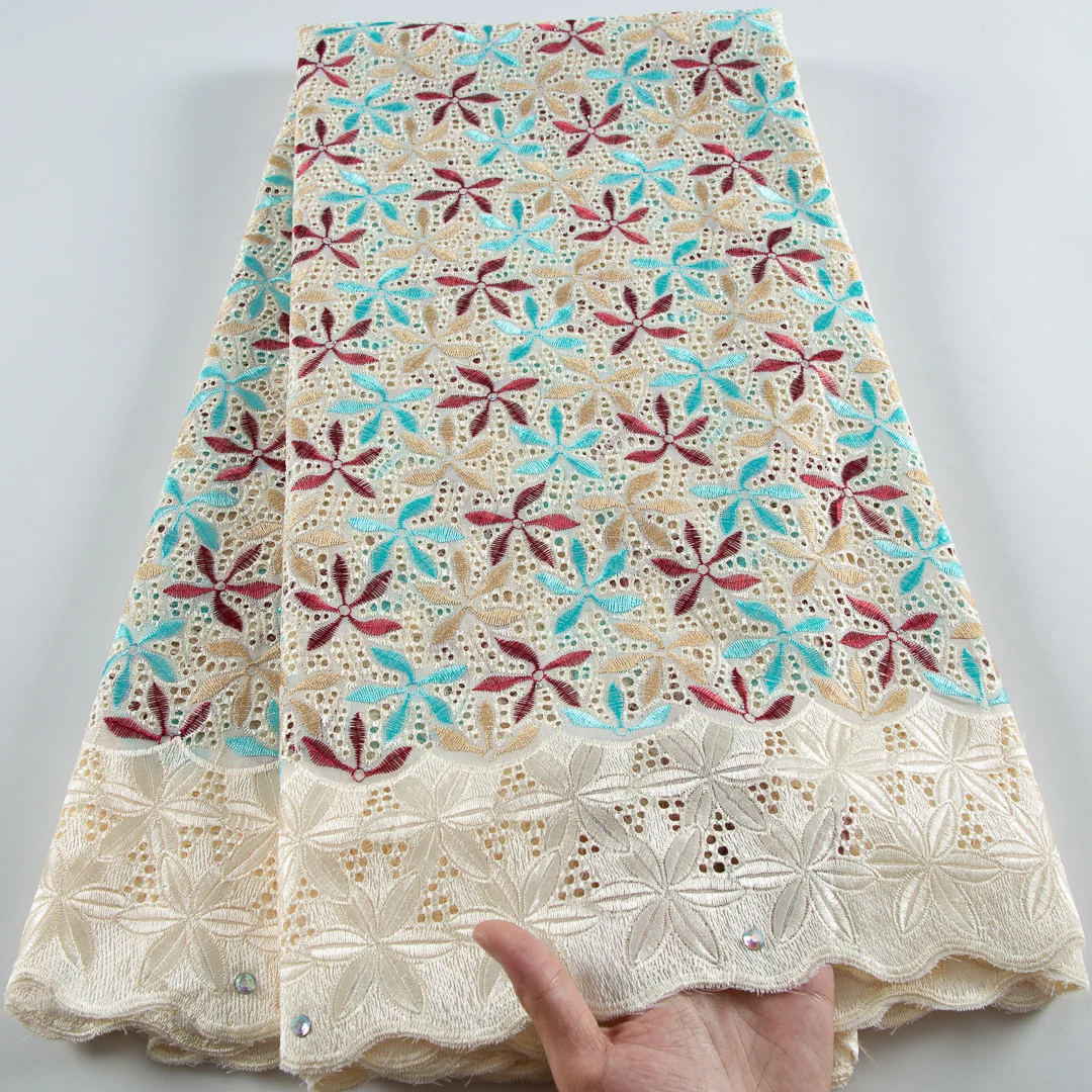 Африканский Дубай Высококачественная Кружевная Ткань Искусственная Вышивка