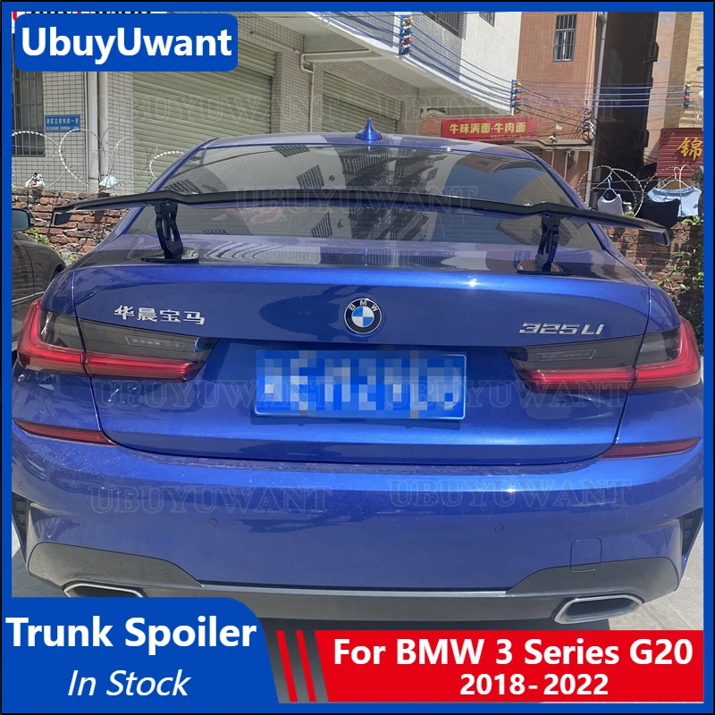

Для новых BMW 3 серии G20 спойлер, аксессуары 320i 325i 330i ABS Материал багажник автомобиля задняя губа крыло хвост g20 2008-2016
