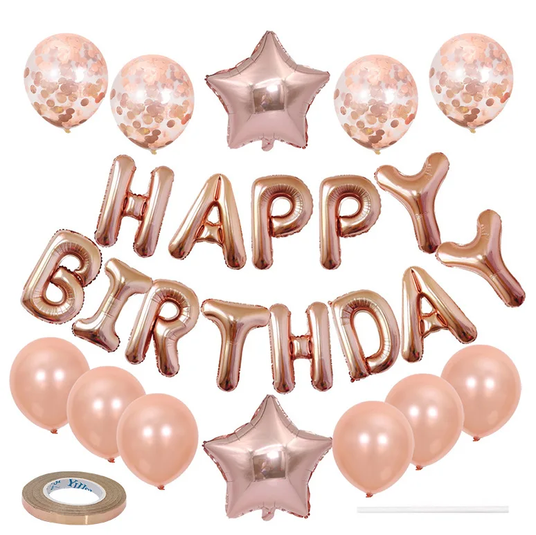 

26pcs Birthday Decoration Princess Pool Games Sonic Dolls Bride to Be Graduation Balloons 2022 Baby Shower Decorations Encanto
