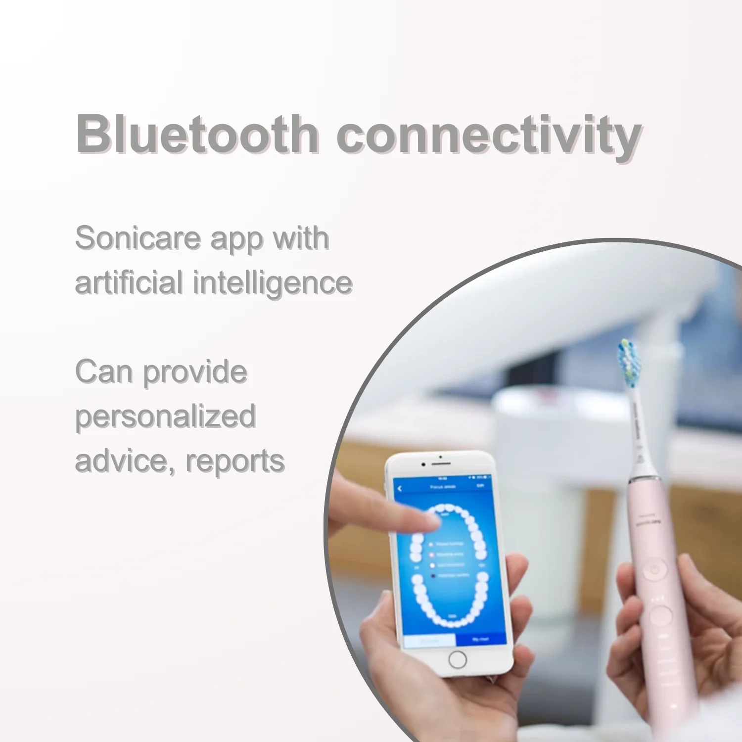 Электрическая зубная щетка Philips Sonicare серии 9500 HX9924 подключение Bluetooth 5 режимов