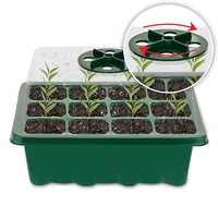202212 hole plant seed grows box nursery seedling starter garden yard tray hot large flower pot macrame pouches for seedlings