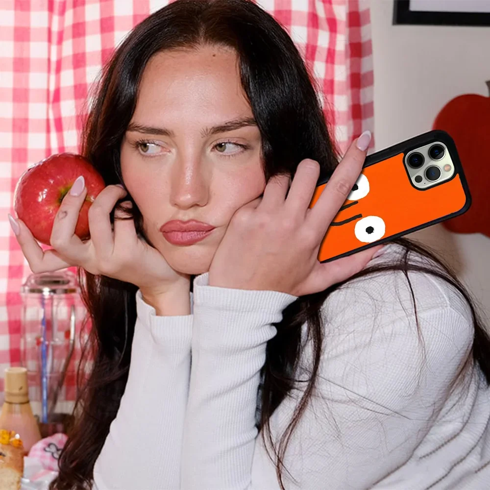 J-Jean Jullien арт чехол для телефона IPhone 11 12 13 14 15 Plus Pro Max зеркальный акриловый Magsafe