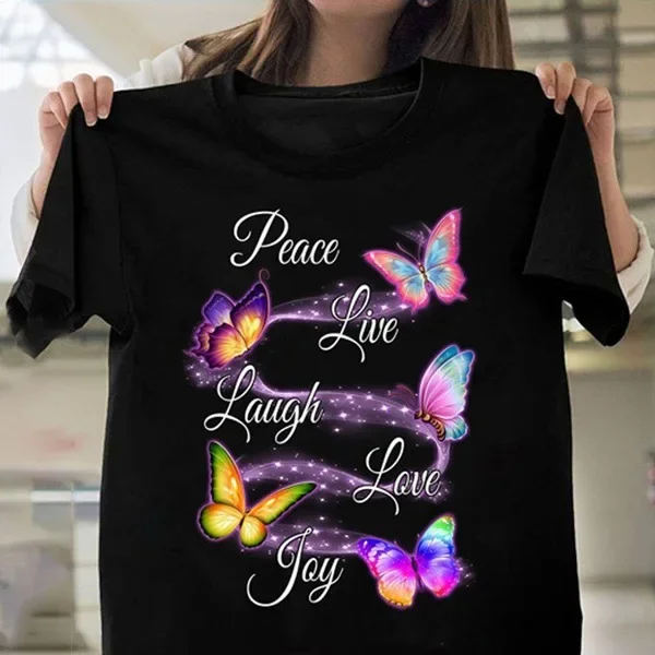 Футболка женская с коротким рукавом и круглым вырезом различные цвета