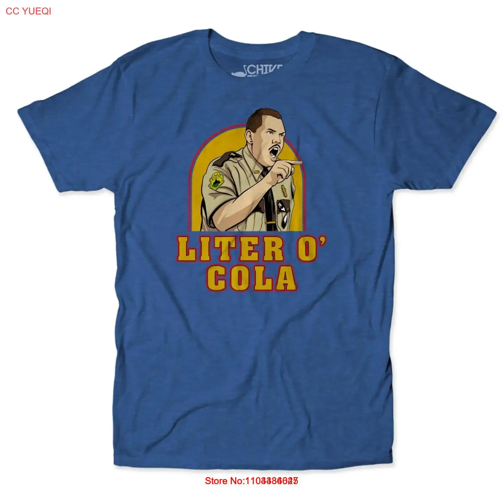 theCHIVE Super Troopers Liter O' Cola Rod Farva Tee
