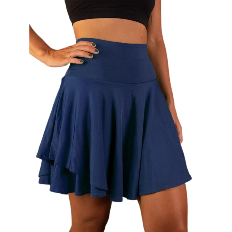 

Women Pleated Tennis Skirt with Shorts High Waist Athletic Golf Skorts Workout Sports Skirts Casual Summer Mini Skirts