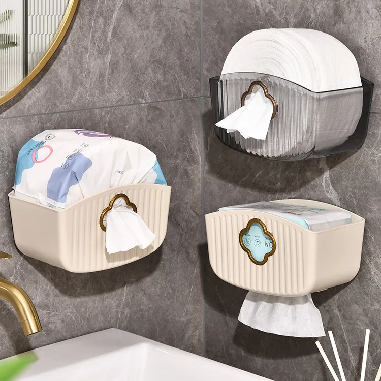 

Creative Household Bathroom Storage Practical Items Toilet Towel Storage Box