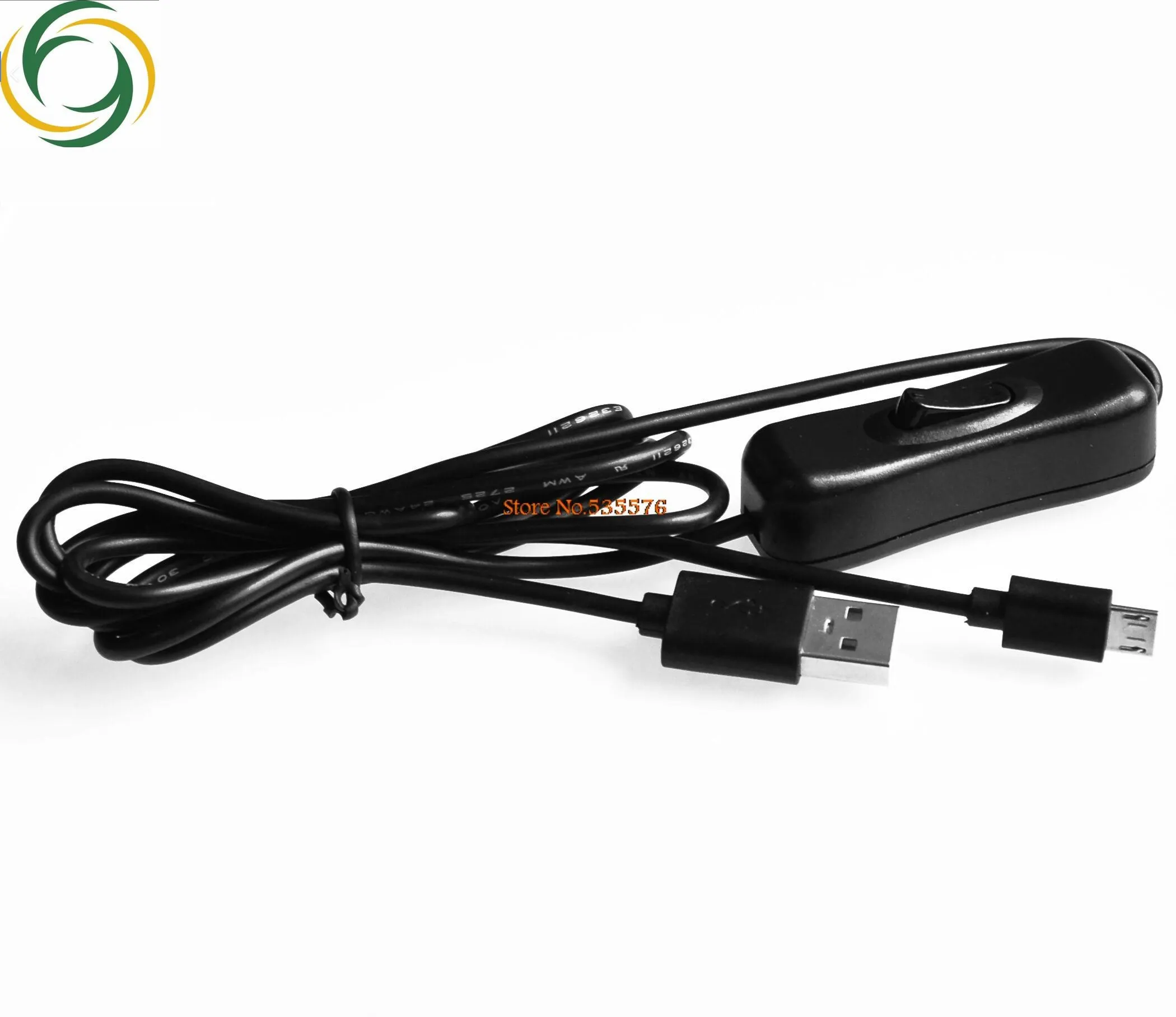 

For Raspberry Pi Power Cable with switch ON/OFF button Micro USB charging cable for Banana PI power cable with switch