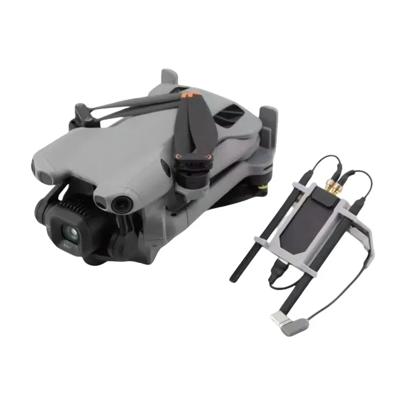Фото [НОВИНКА! A25P] Нижний кронштейн для DJI Mini 5 Pro с модулем 4G, 3D-печатный держатель, кабель для передачи данных и антенна для передачи сигнала, A №2
