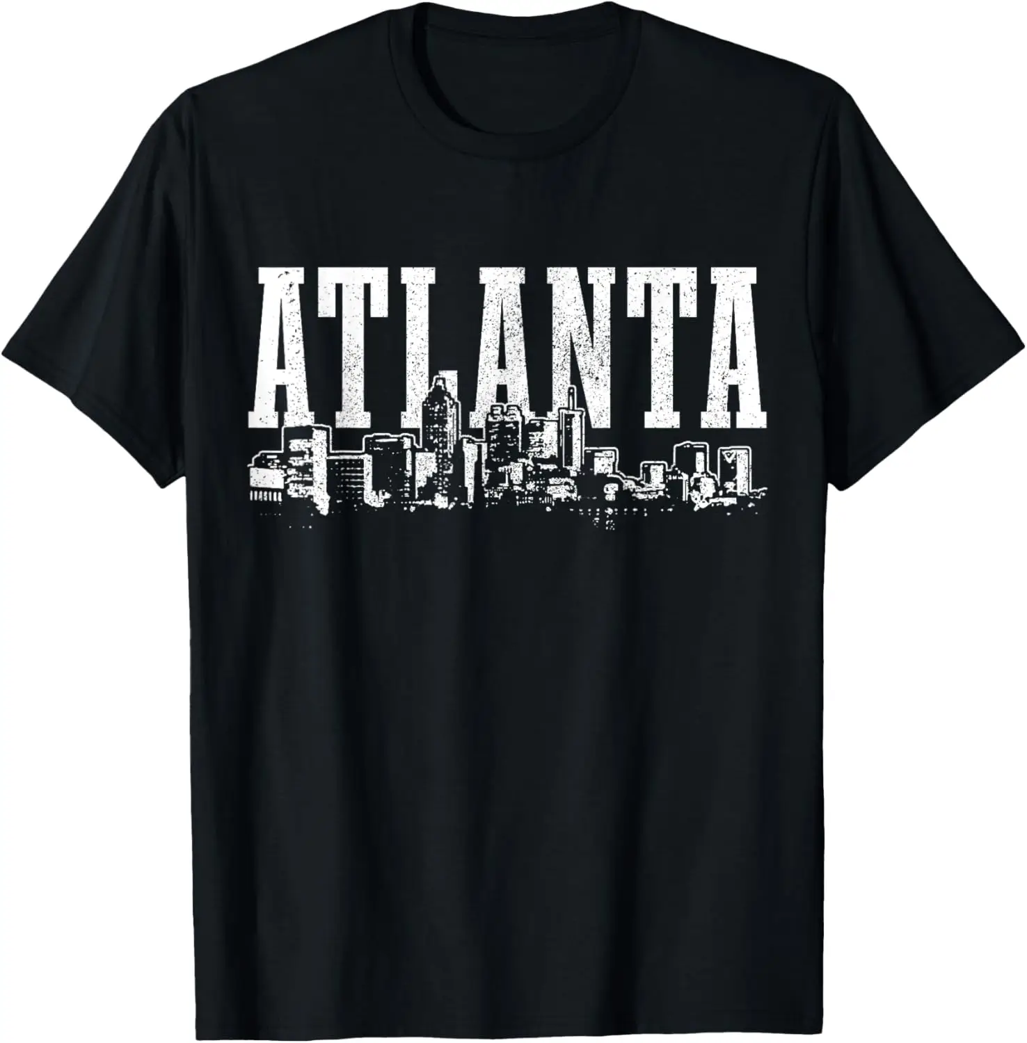 Винтажная футболка Atlanta Skyline Pride Georgia