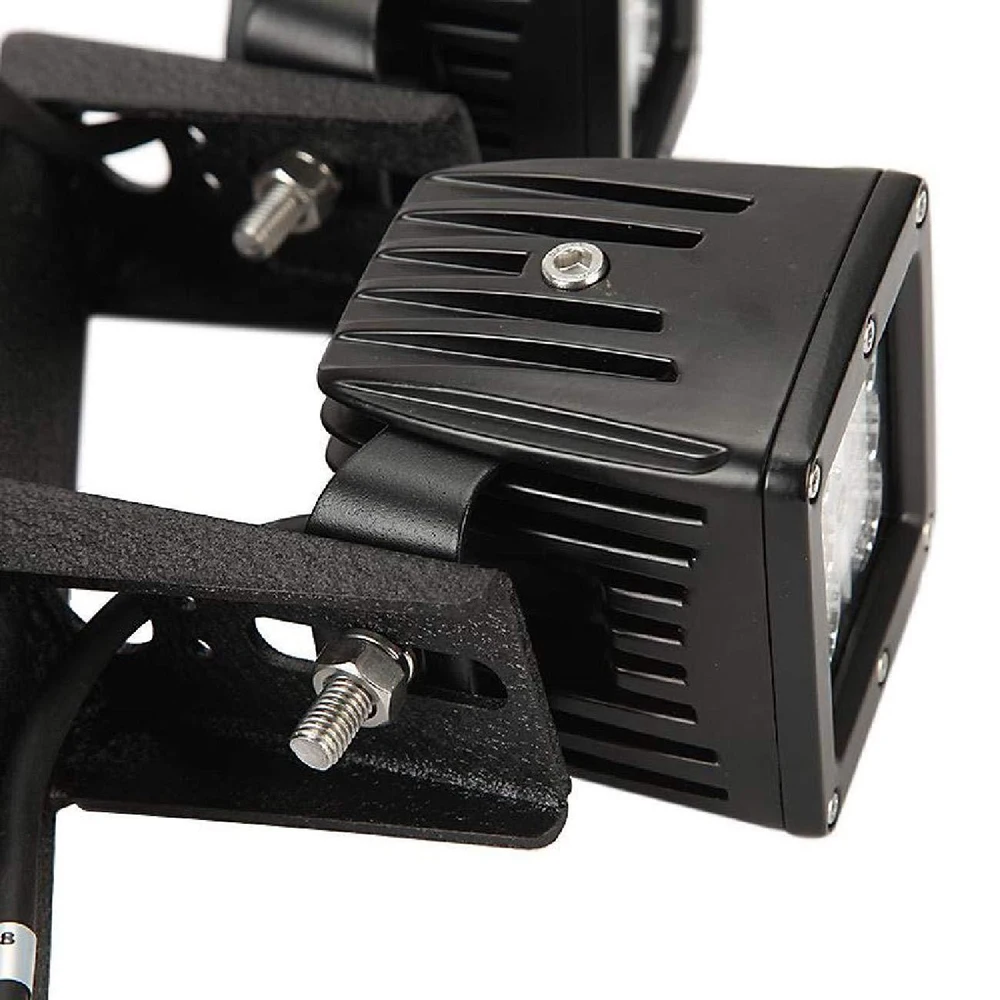 Двойной держатель монтажного кронштейна на лобовой стойке для Jeep Wrangler JK 07-18