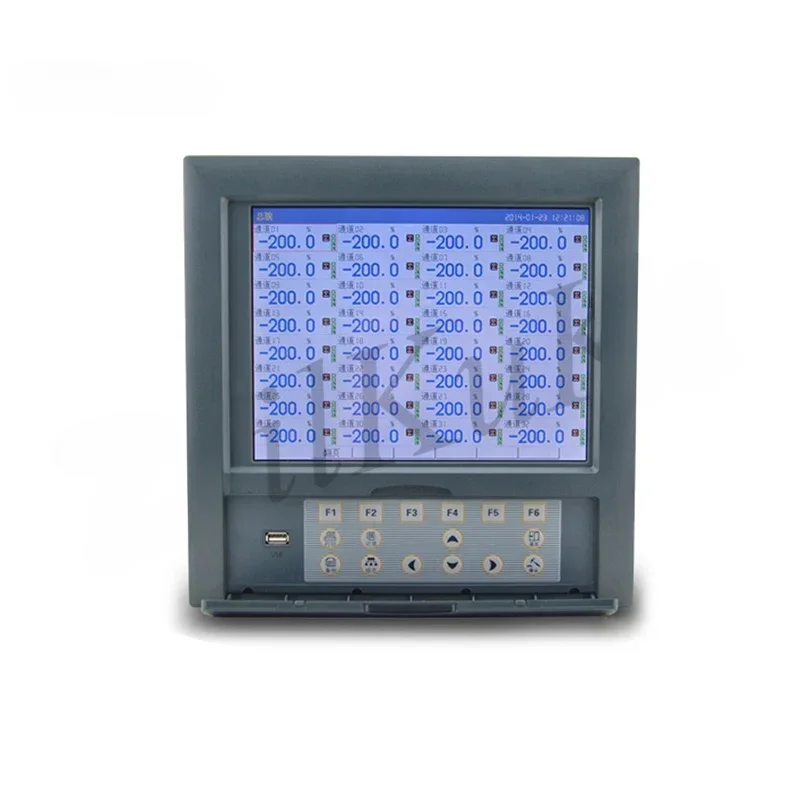 Безбумажный регистратор цветовой температуры напряжения давления тока 16 32