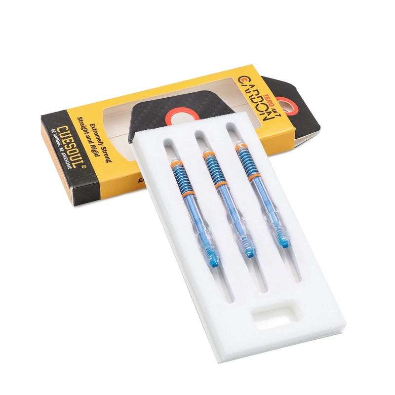 CUESOUL TERO AK7 Карбоновые валы для дротика/шток Встроенная пружина Телескопический