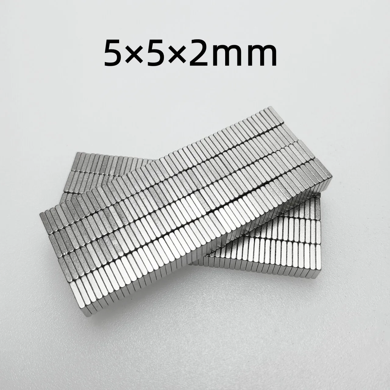 50/100/200/500/1000PCS 5x5x2 Strong Block Magnets N35 5mm*5mm*2mm Quadrate Rare Earth Neodymium Magnet Sheet 5*5*2 mm