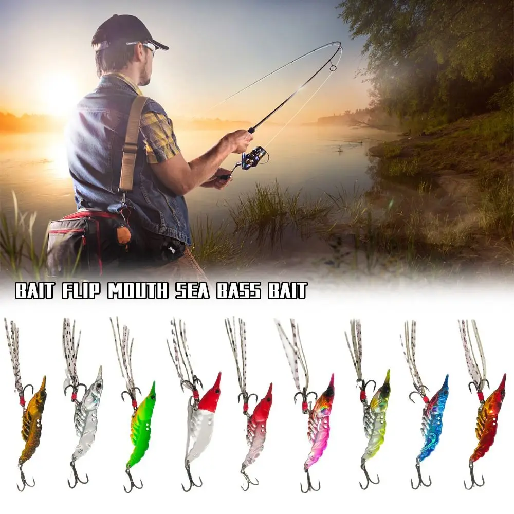 

2Pcs Metal VIB Shrimp Lures Crankbait 7g/11g Sinking Shrimp Lure Carp Casting Long Throw Minnow Fishing Lure