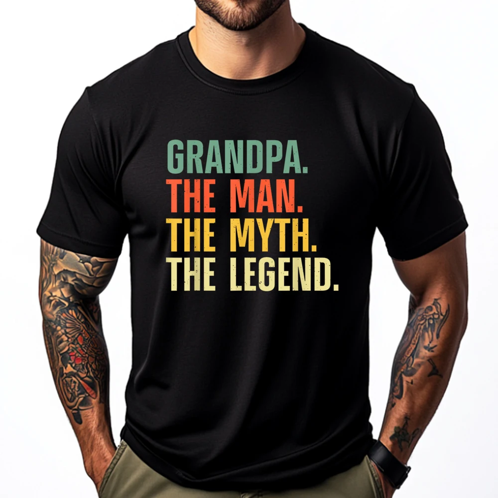 Дедушка Искусство Для Дедушки Папа Пипи От Белая Футболка Мужская Одежда Печати