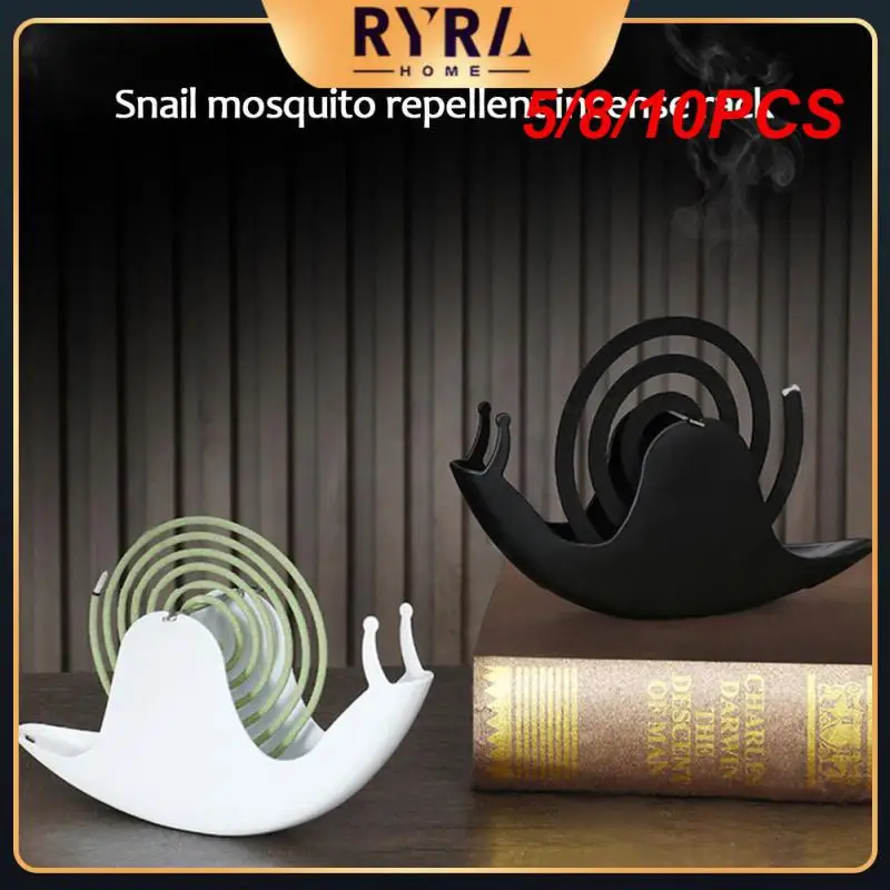 

5/8/10PCS Mosquito Coil Frame Fireproof Snail Insect Repellent Incense Rack Creative Large-capacity Ornament