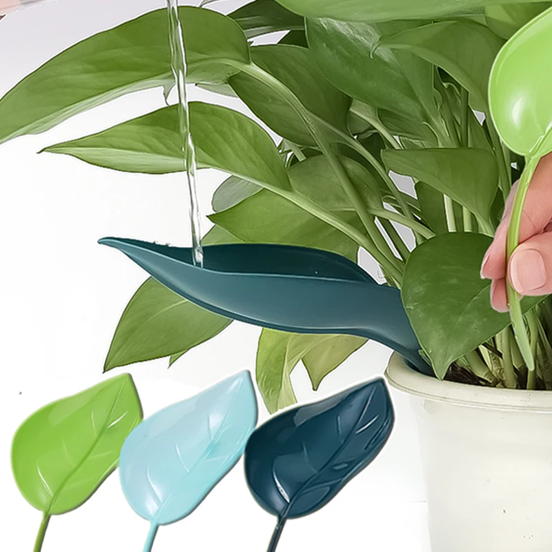 

Leaf Shape Plant Watering Devices Potted Plants Waterer Spikes Automatic Irrigation System Watering Drip Funnel Garden Supplies