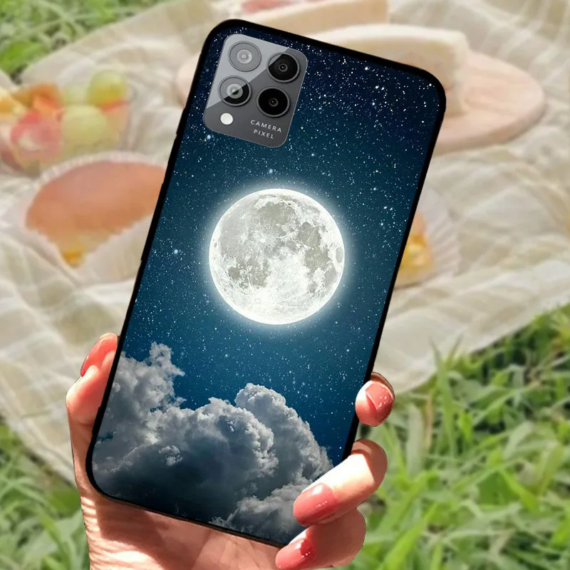 Для T-Mobile REVVL 6x Pro 5G Tphone мраморные черные силиконовые мягкие чехлы с рисунком для