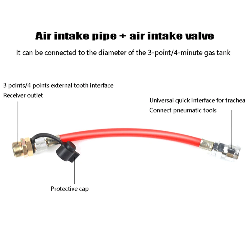 

1pc Connection Pipe For Air Intake Joint Of Gas Storage Tank Of Truck And Truck Air Intake Valve Of Pneumatic Dust Blower