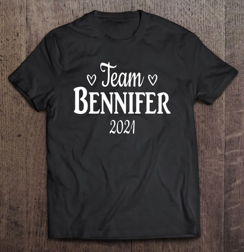 

Team Bennifer 2021-забавная футболка Бен и Дженнифер Ламбер для мужчин, мужская одежда, футболки с коротким рукавом, футболки для мужчин, гранж