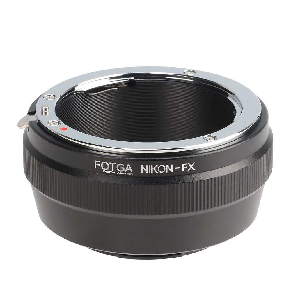 Фото Переходное кольцо для объектива FOTGA AI-FX для объектива Nikon AI F для конвертера камеры Fujifilm Fuji X-Mount в X-H2 X-H2S X-T5 X-T4 X-E4 X-T200 №1