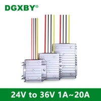 dgxby 24v to 36v 1a20a dc power supply voltage regulator module 18 30v to 36 1v step up converter dctransformer ce rohs