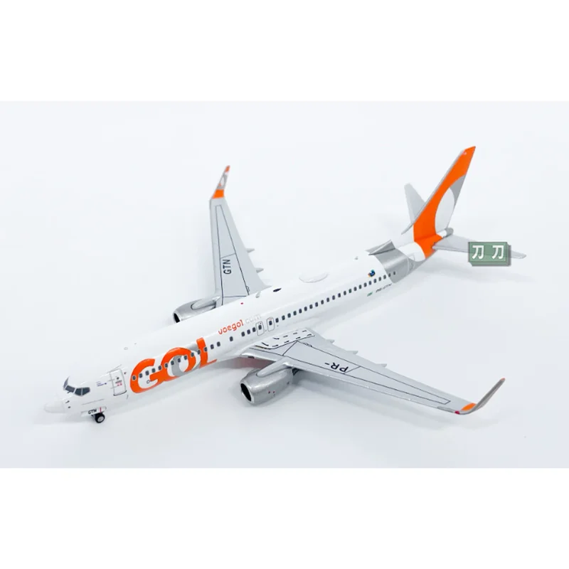 Фото Масштабная модель самолета NG 1/400 Gore Airlines B737-800 PR-GTN из литого сплава, коллекционный декоративный предмет, подарок №5