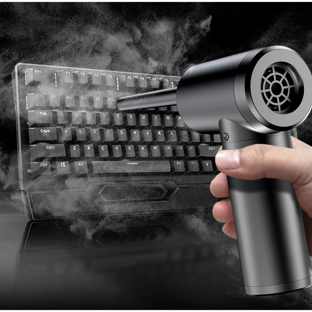 

Беспроводной воздушный пылесос 50000 об/мин, пылезащитный пистолет, USB-устройство для компьютера, ноутбука, клавиатуры, камеры, Офисная уборка