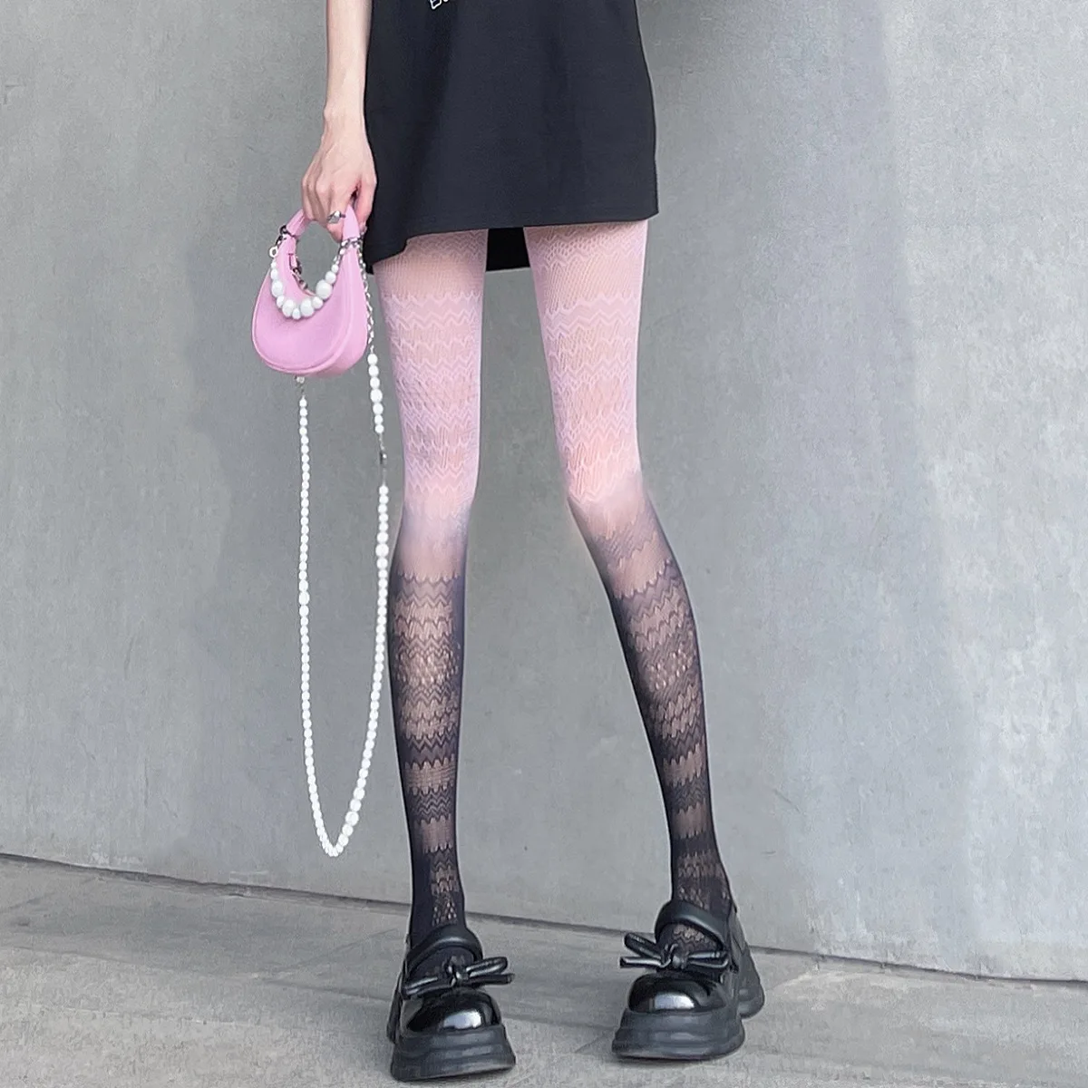 New Tights Women Anime Pantyhose Fashion Pattern Fishnet Stockings Sexy Harajuku Hosiery Nylon Women's Colorful |