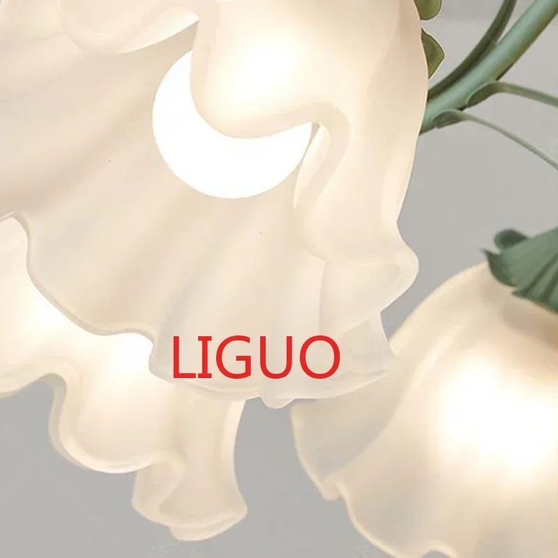 Современные романтические люстры с цветами искусство фотосессия цепочка для