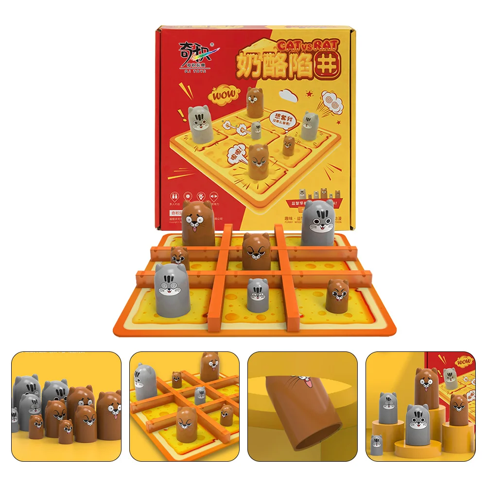 

Игра Tictactoe, настольная игра, развивающая шахматная игра, забавная головоломка, Настольная семейная настольная игра, 2 стратегические игры для телефона