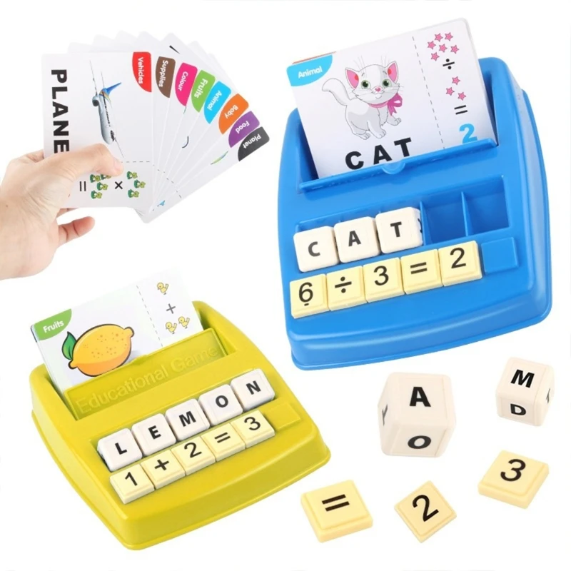 

Alphabet Puzzle Toddler Learning Matching Letter Game Preschool Math Learning Educational Toys with Image Card