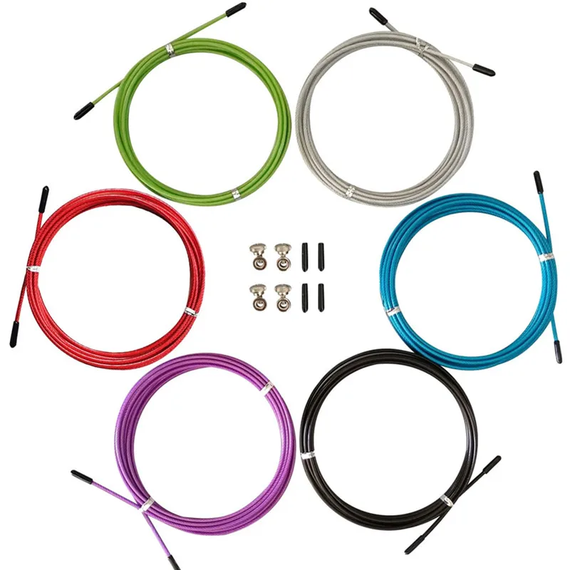 

Replacement Rope Wire 2.5mm*3m Cable Speed Screws Spare Jump Rope Weight-loss Steel With Fitness Stainless Crossfit Durable