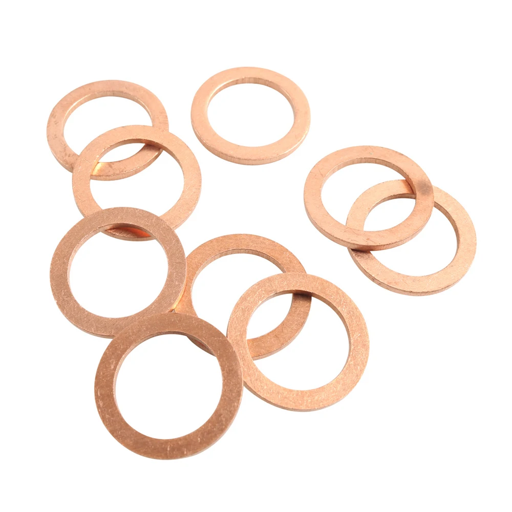 100 шт. дробильные шайбы для сливной пробки масла 007603014106 Mercedes-Benz A220 2019-2021