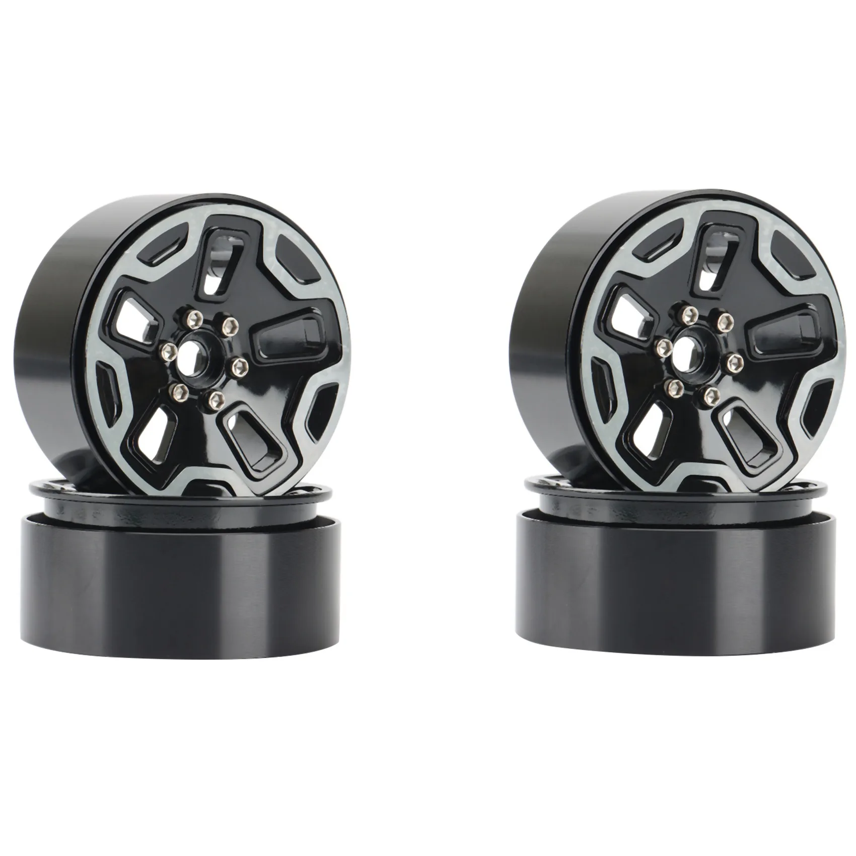 180G сверхмощный 2 Ступица колеса Beadlock для 1/10 радиоуправляемого гусеничного