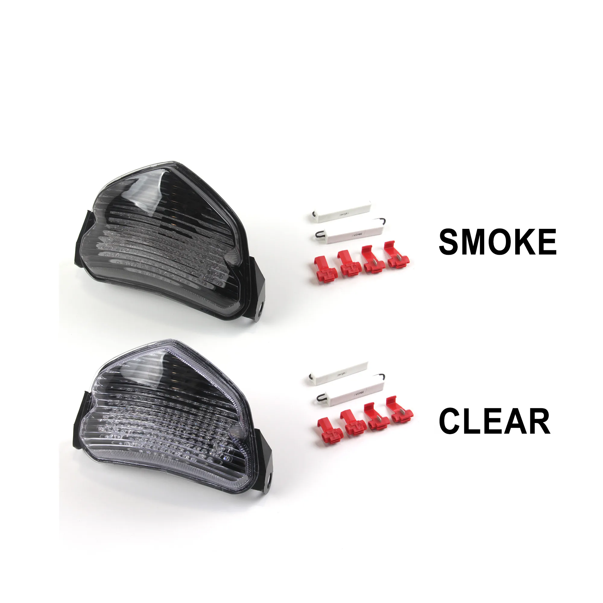 

Motorcycle LED Taillight Turn Signal Light Brake Lamp For SUZUKI GSX-R600 GSX-R750 GSX-R 600 750 GSXR600 GSXR750 2004 2005 Clear