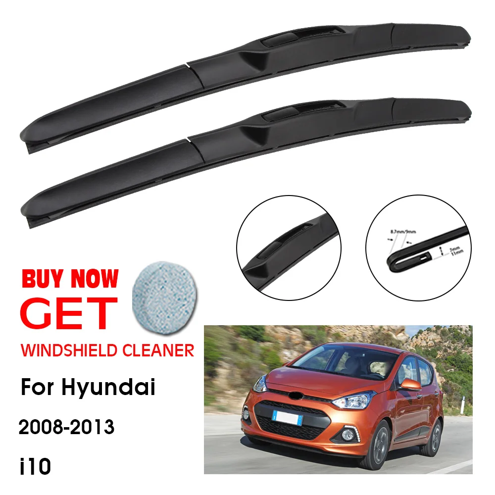 

Щетка стеклоочистителя для Hyundai i10, 22 + 16 дюймов, 2008-2013