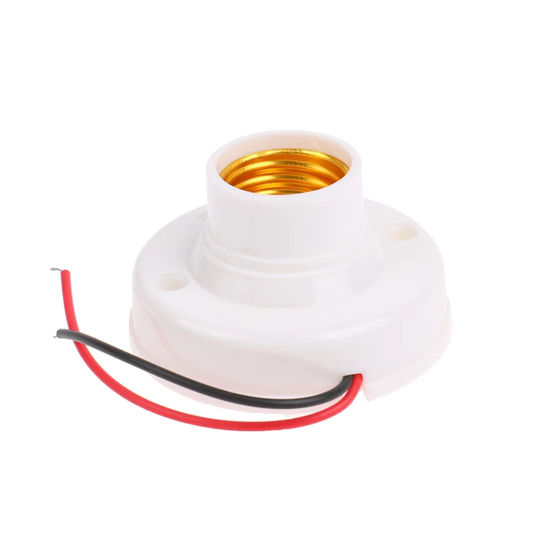 

LED E27 Lamp Holder Screw Cap Socket Sound Light Control Induction Bulb Socket Switch Light Holder Socket