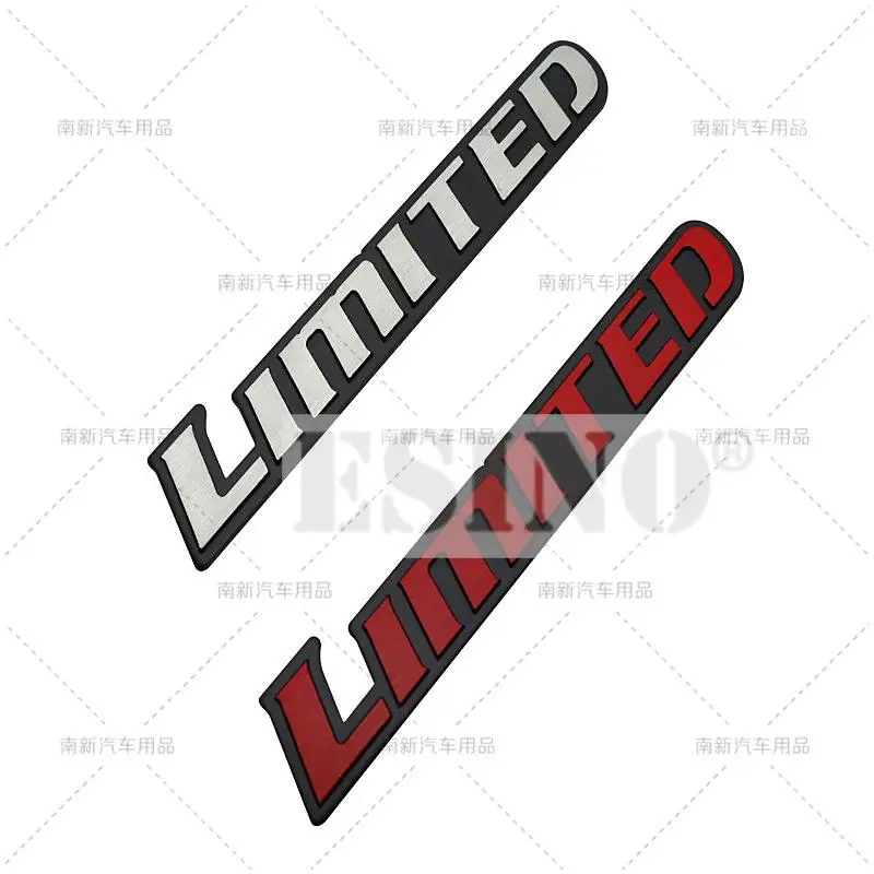 Автомобильный Стайлинг 3D ограниченный Алюминиевый сплав Багажник значок