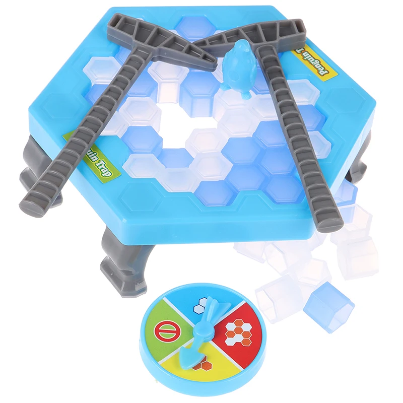 

Mini Penguin Trap Board Game Ice Breaking Save The Penguin Parent-child Interactive Entertainment Table Toys Party Game