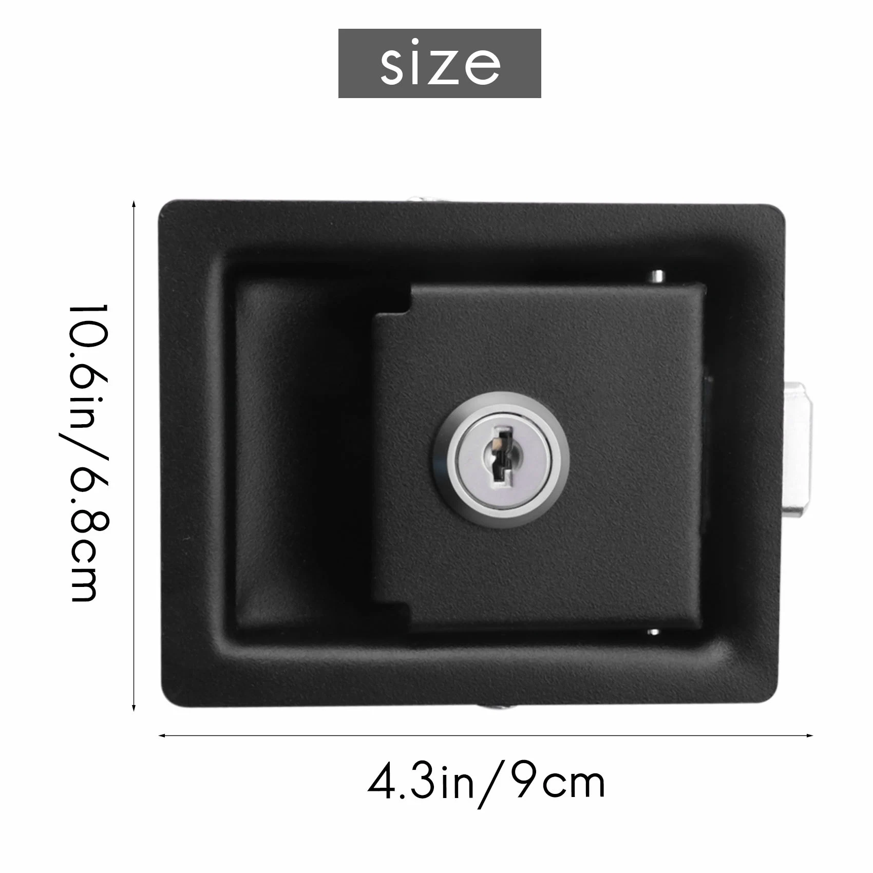 Домов на колесах Автомобильный Замок для входной двери защелка ручка-прицеп