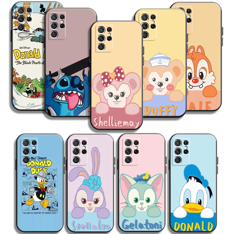 

Disney Cute Phone Cases For Samsung Galaxy M12 FE S20 Lite S8 Plus S9 Plus S10 S10E S10 Lite M11 M12 S20FE Back Cover Coque