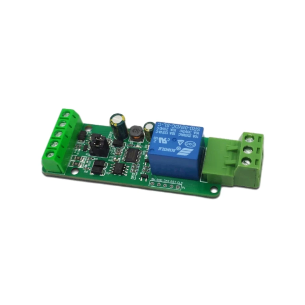 Релейный модуль Φ Modbus RTU 1/2/4 каналов поддерживает интерфейсы RS485/TTL DC7-24V с релейным
