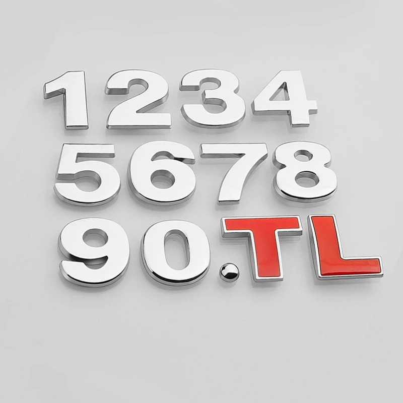 

3D металлическая эмблема автомобильного объема стандартная Эмблема багажника Наклейка 1,0 1,2 1,4 1,6 1,8 2,0 2,5 L T 2,8 T 3,0 T Логотип объема