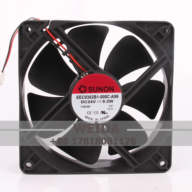 Вентилятор охлаждения для SUNON EEC0382B1-000C-A99 12038x38 мм 12 см 24 В, центробежный вытяжной промышленный вентилятор теплоотвода шасси