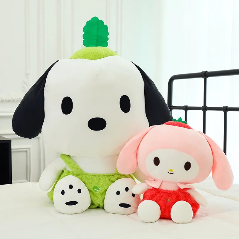 Новинка Sanrio серия фруктов Мелодия кукла Куром плюшевая игрушка украшение для