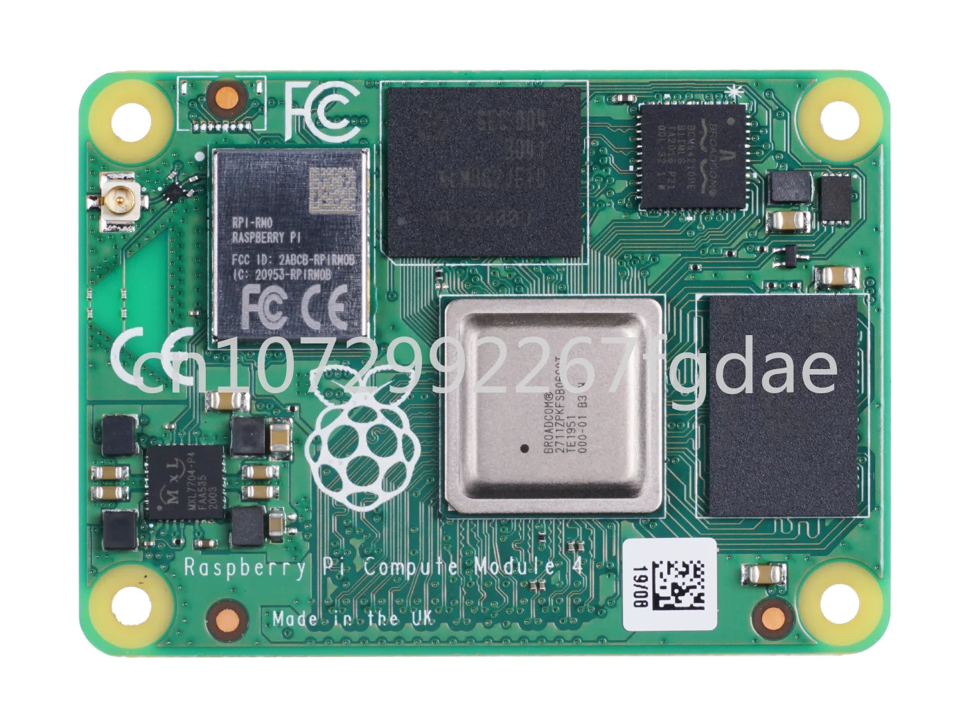 

Calculate The Power of Module 4 Raspberry Pi 4 in A Compact Form Factor of 2GB RAM 8GB EMMC CM4102016 and WiFi